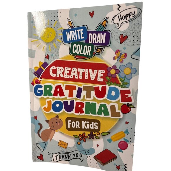 Creative Gratitude Journal For Kids Write Draw Color Be Thankful 2021 Classroom - Picture 1 of 7